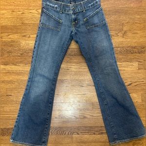 y2k Von Dutch jeans (low-rise, flare)